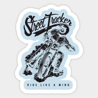 street tracker Sticker